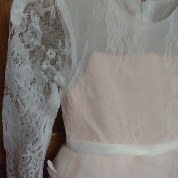 Light pink butterfly dress - Picture 3 of 8